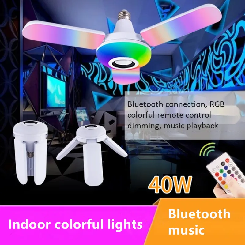 Audio Music Spotify - Bluetooth Music Light E27 Interface Mobile