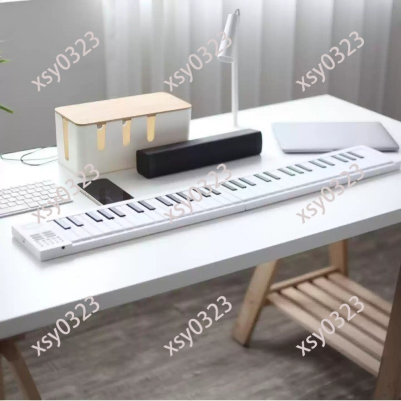 Keyboard Piano 61 Key - 61 Keys Foldable Rechargeable Electronic Keyboard