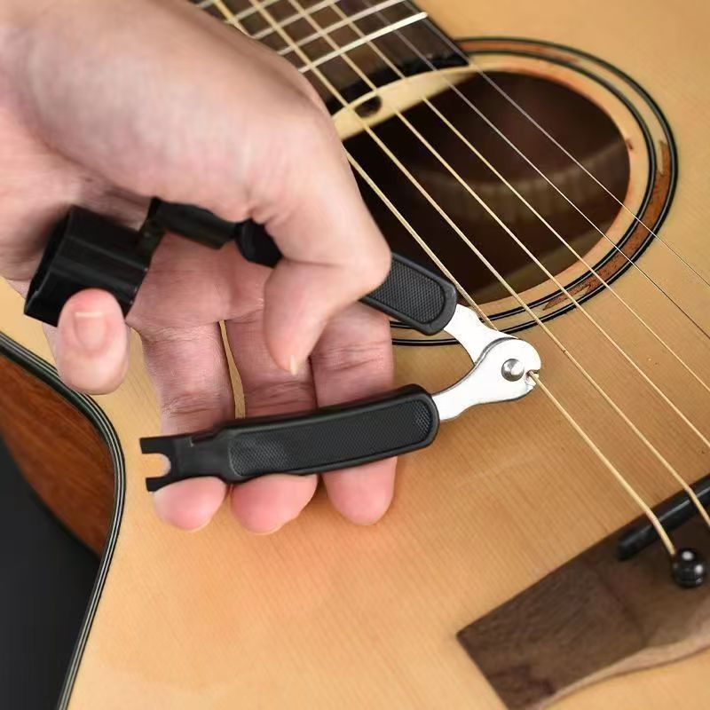 Guitar Slide Tube - Guitar 3-in-1 String Clipper, String Winder,