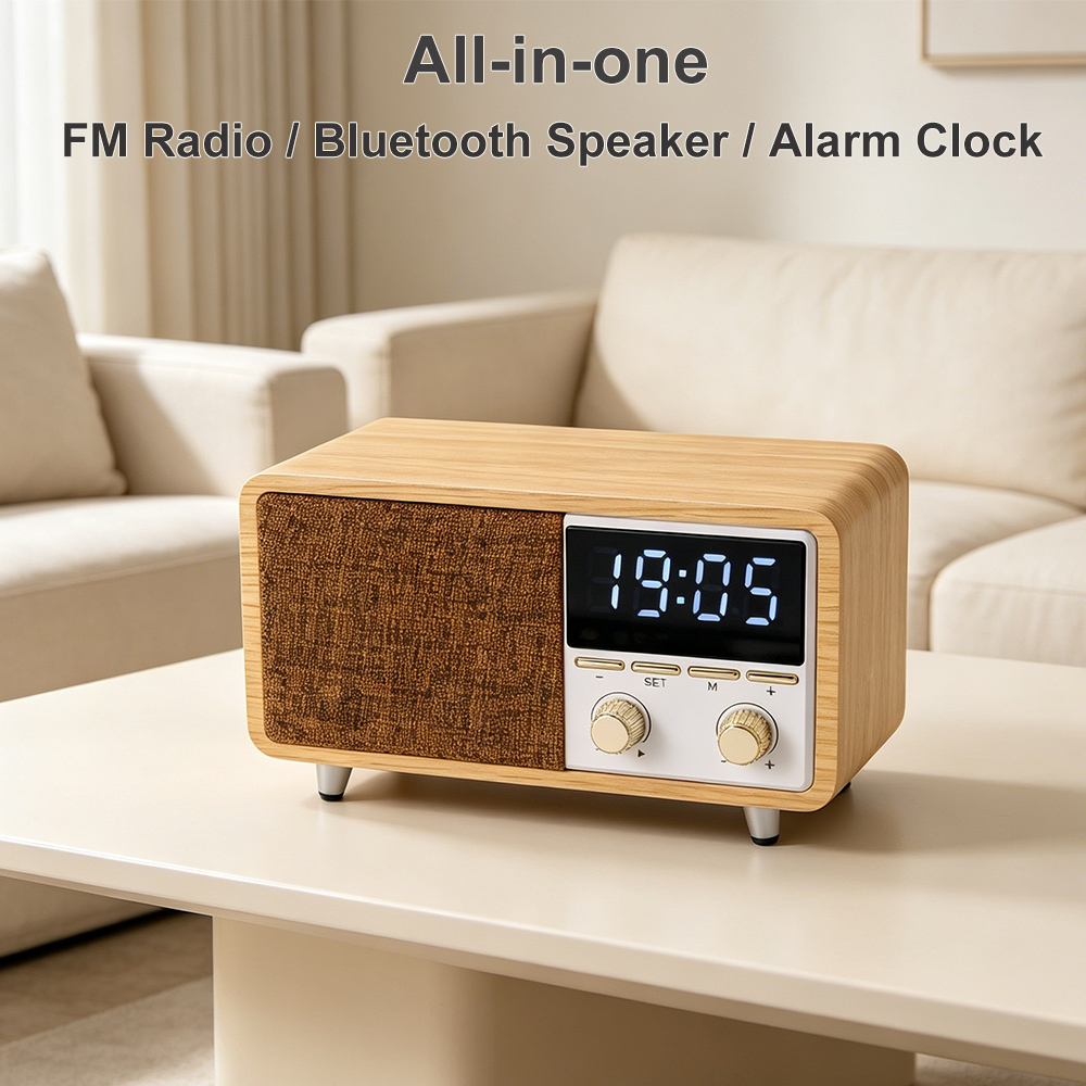Audio Music Spotify - RD-X9 Multi Functional FM Radio Retro