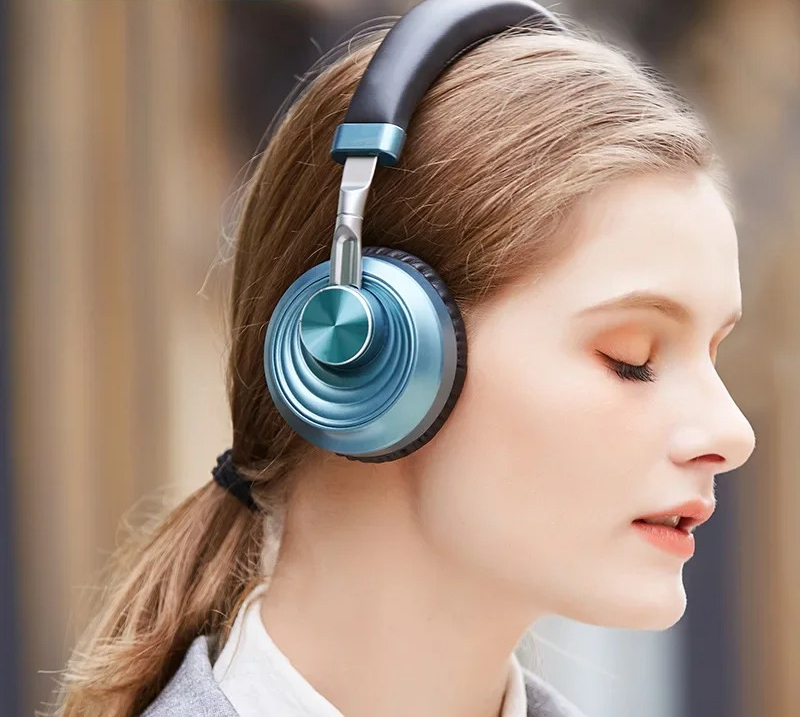 Retro Metal Headset Wireless B - Audio Music Dj 评论和价格
