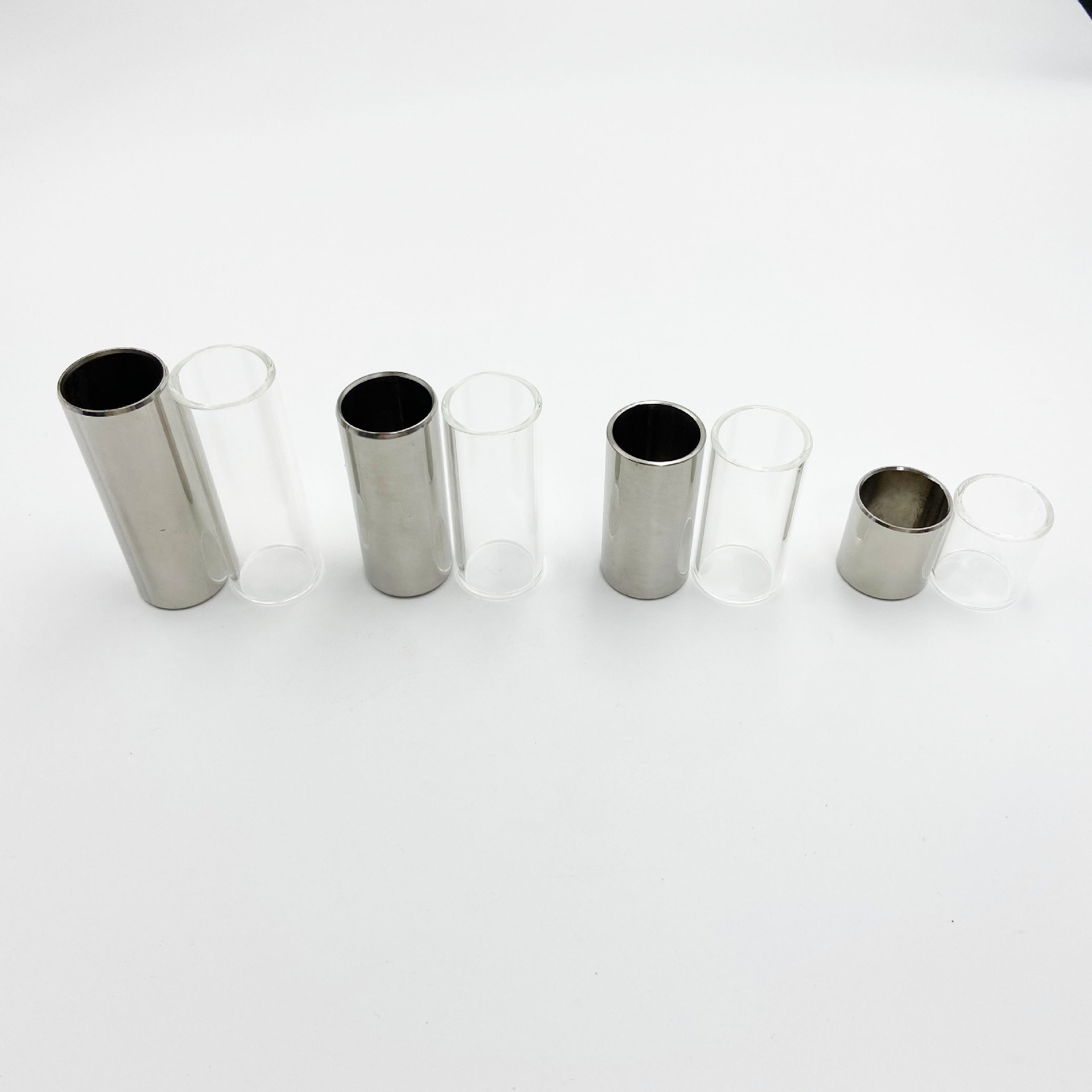Guitar Glass + Stainless Steel - Guitar Slide Tube 评论和价格