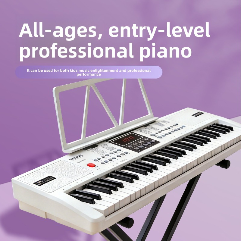 Electronic Piano Adults Childr - Keyboard Piano 61 Key 评论和价格