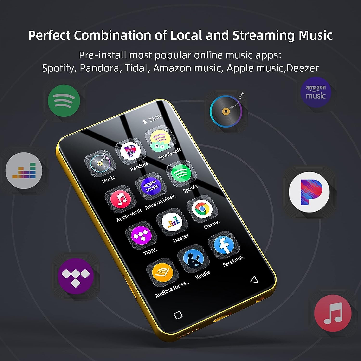 Reproductor MP4/MP3 Player Blu - Audio Music Spotify 评论和价格