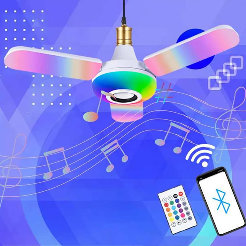 Bluetooth Music Light E27 Inte - Audio Music Spotify 评论和价格
