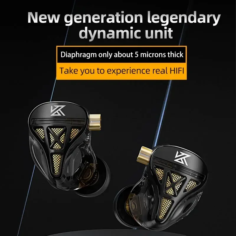 KZ DQS 1DD HiFi IEM Headphones - Audio Music Dj 评论和价格