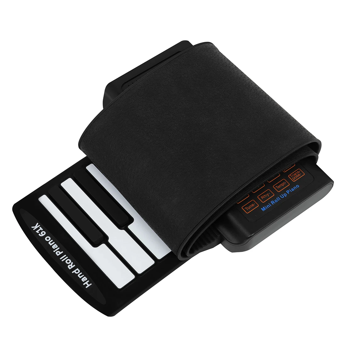 61 Keys Mini Roll Up Piano Sil - Keyboard Piano 61 Key 评论和价格