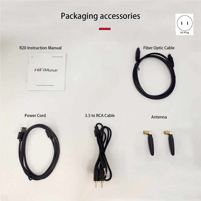 Hifimuse R20 Wireless Wifi Blu - Audio Music Spotify 评论和价格