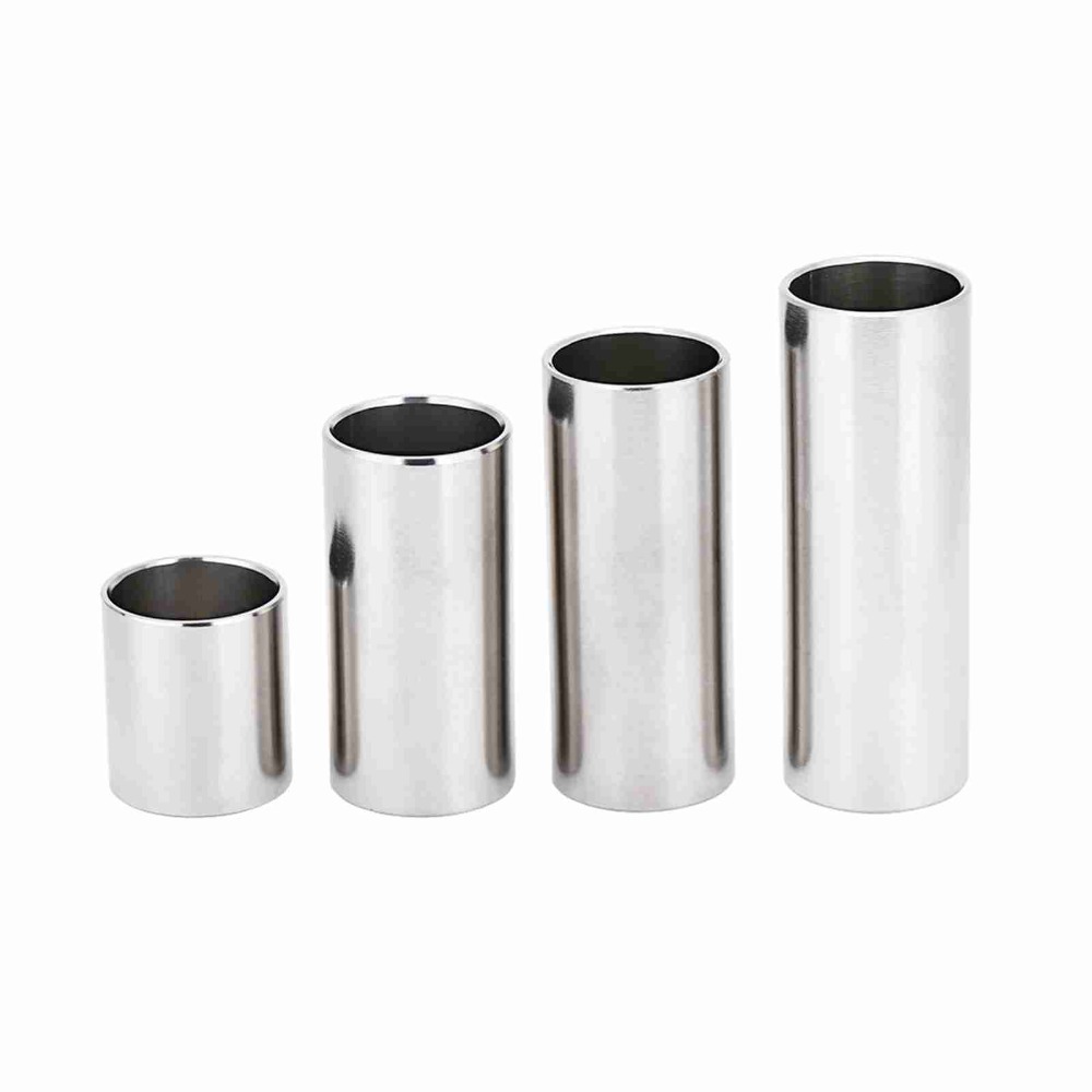 4pcs Stainless Steel Guitar Sl - Guitar Slide Tube 评论和价格