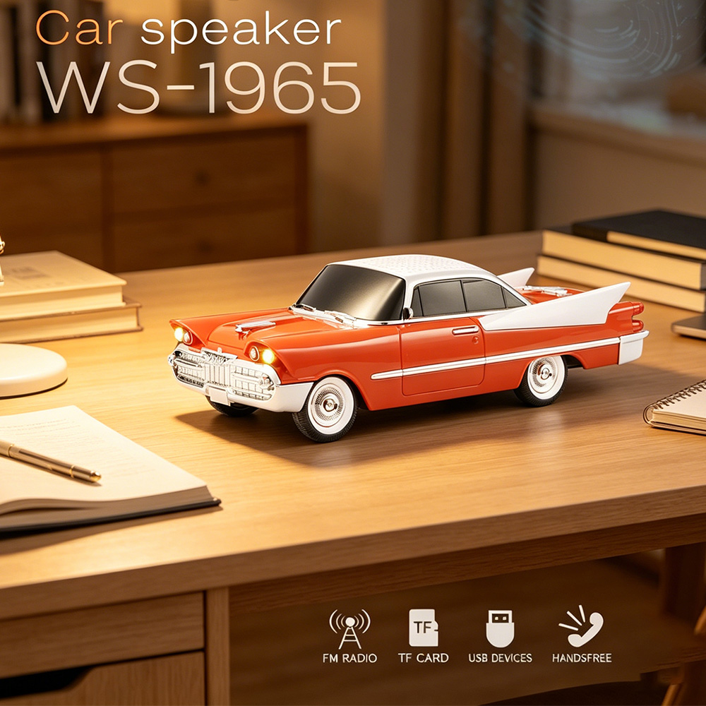 Retro Classic Car Model Blueto - Audio Music Spotify 评论和价格