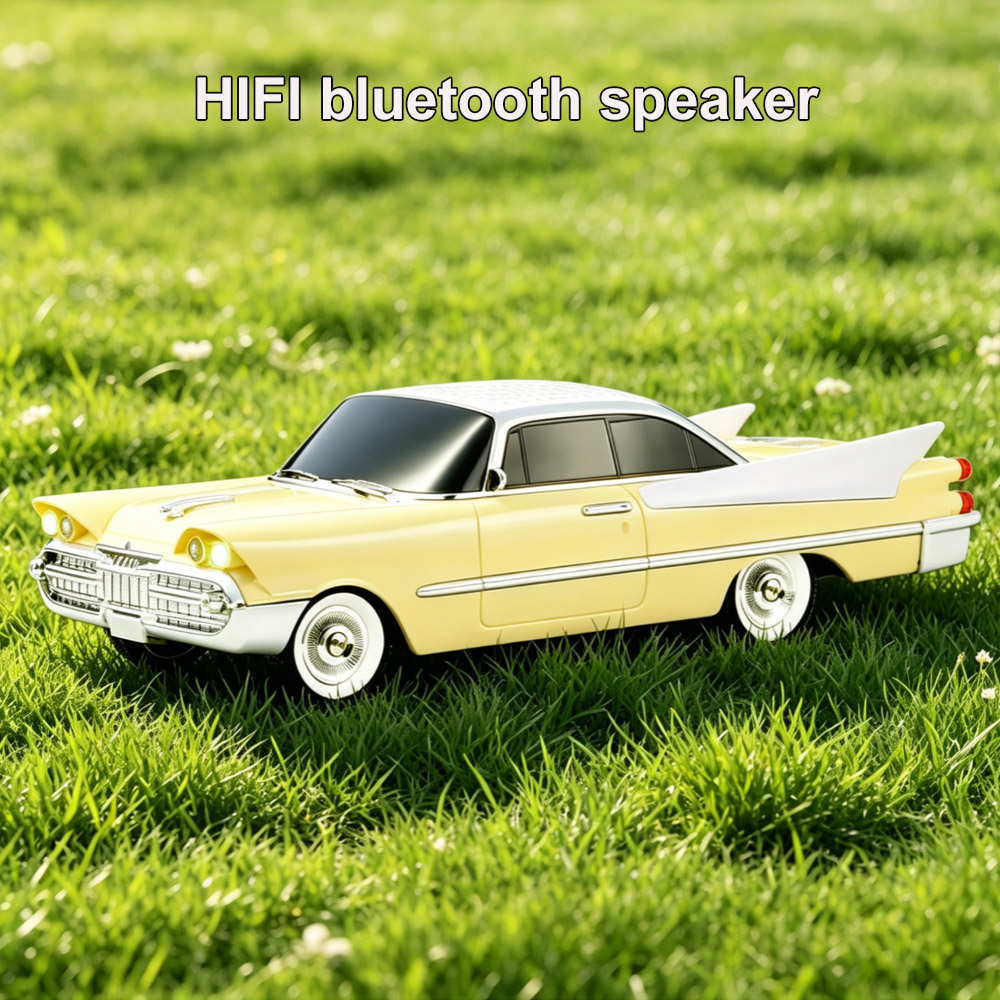 Retro Classic Car Model Blueto - Audio Music Spotify 评论和价格