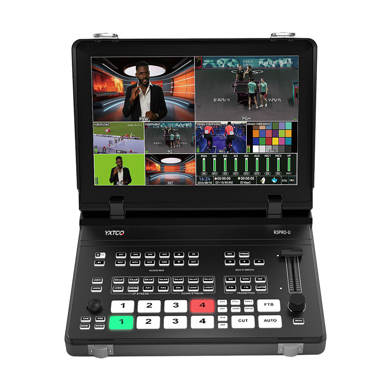 YXTCQ R3PRO-U 4K Live Video Sw - Audio Mixer 4 Channel 评论和价格