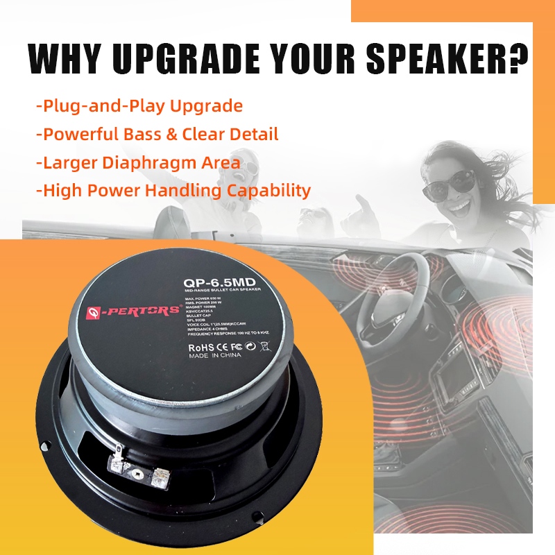 6.5Inch Universal Car Speaker  - Audio Music Enhancer Free 评论和价格