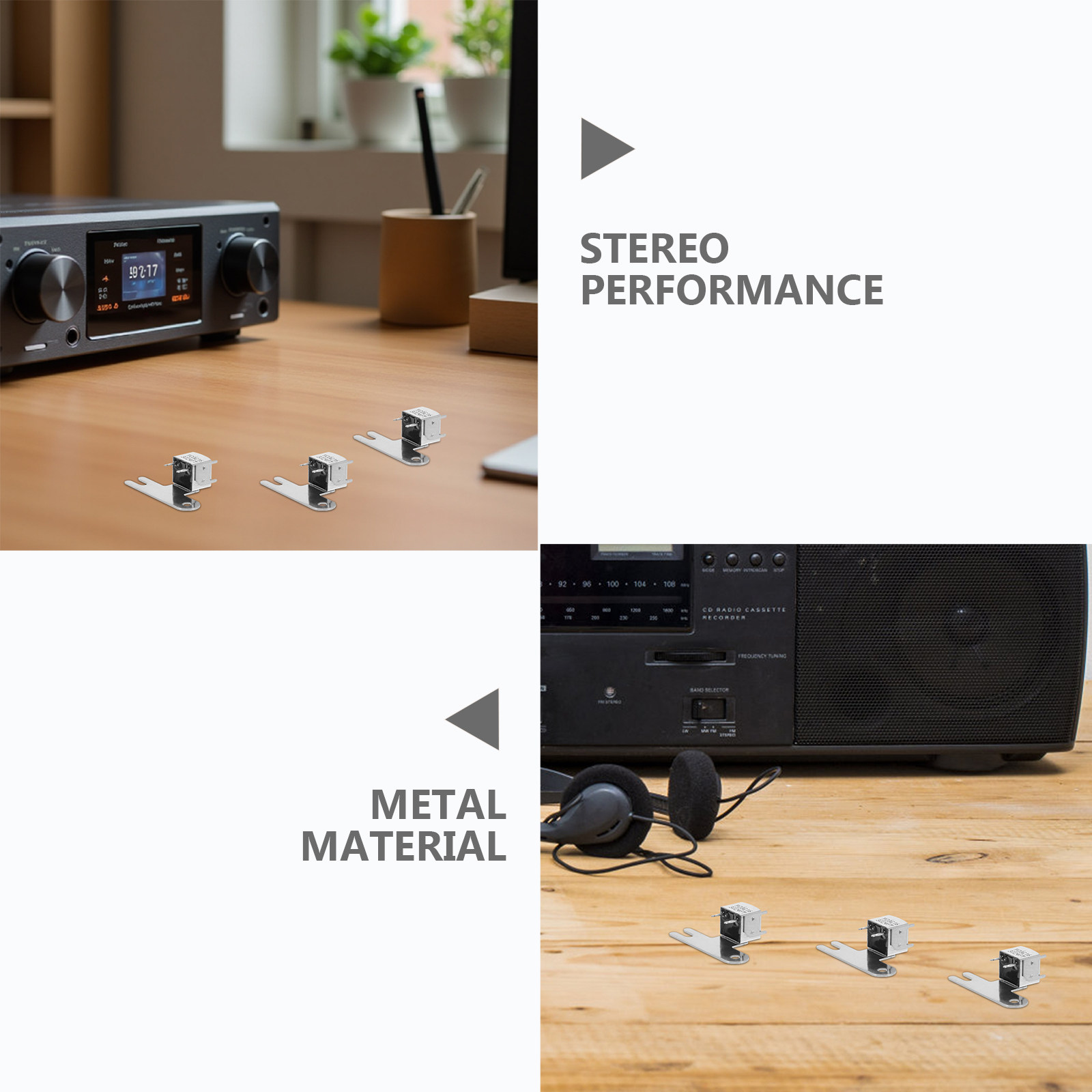 3Pcs Audio Cassette Recorder S - Audio Music Enhancer Free 评论和价格