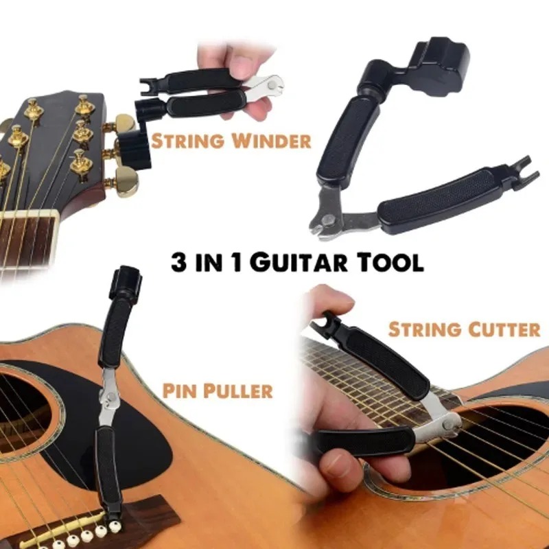 Guitar 3-in-1 String Clipper,  - Guitar Slide Tube 评论和价格