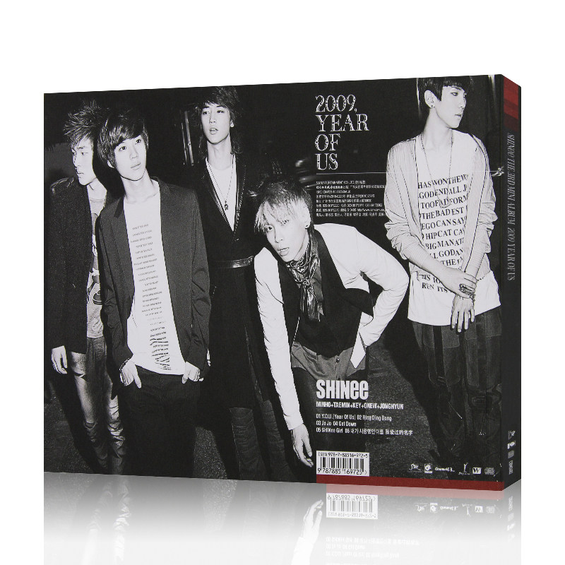 SHINEE 2009 YEAR OF US Today I - Audio Music Lyrics 评论和价格