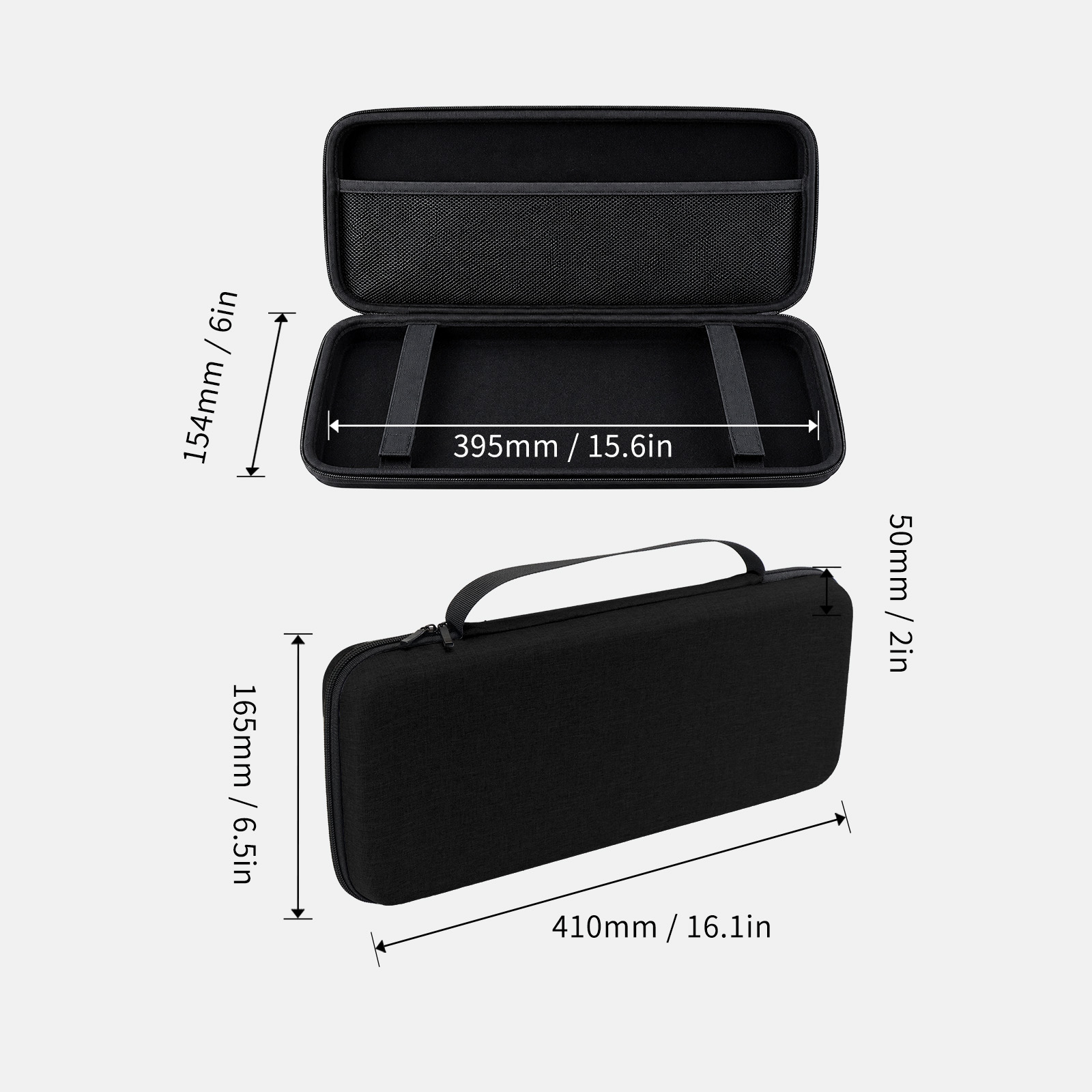 Hard Shell Keyboard Case for 6 - Keyboard Piano 61 Key 评论和价格