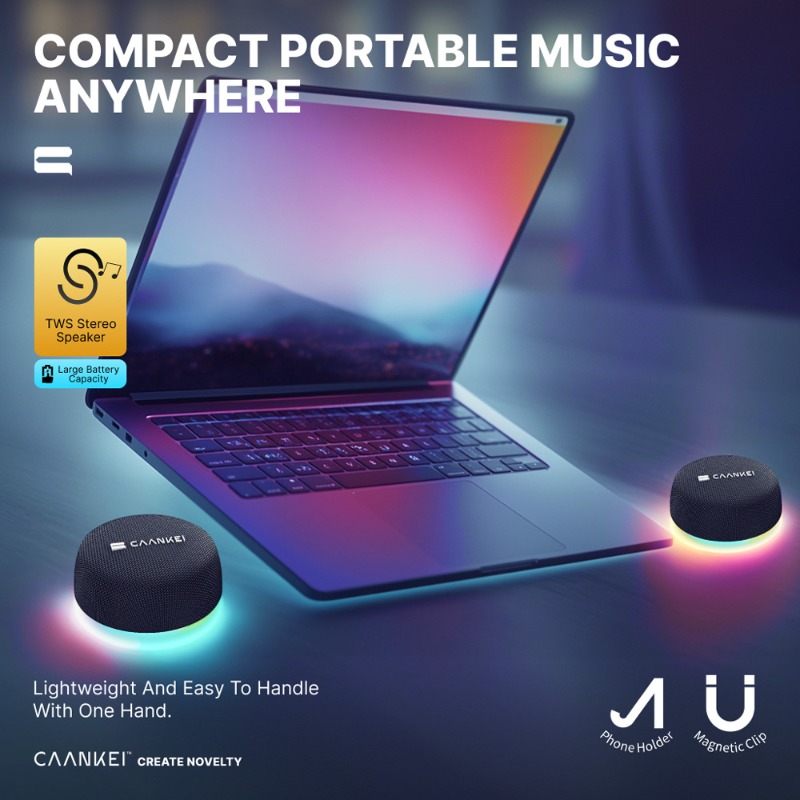 Magnetic Bluetooth Speaker wit - Audio Music Spotify 评论和价格