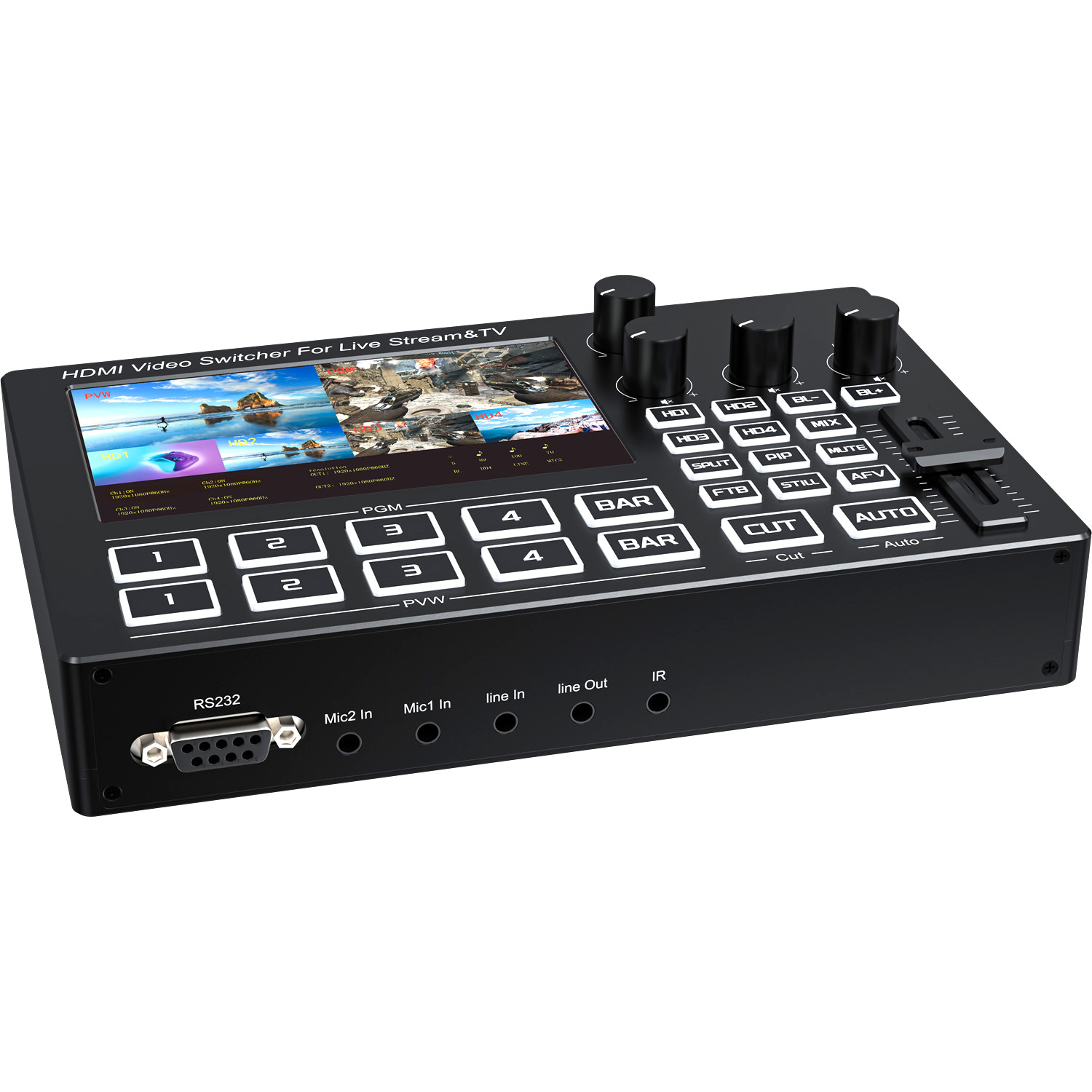 1080P 4 Channel HDMI Live Stre - Audio Mixer 4 Channel 评论和价格