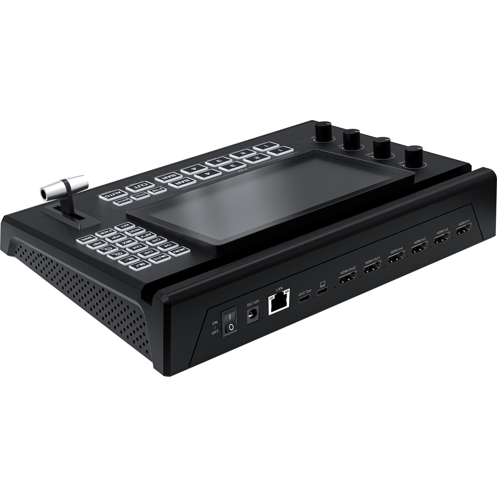 USB3.0 4K 4 Port HDMI Video Mi - Audio Mixer 4 Channel 评论和价格