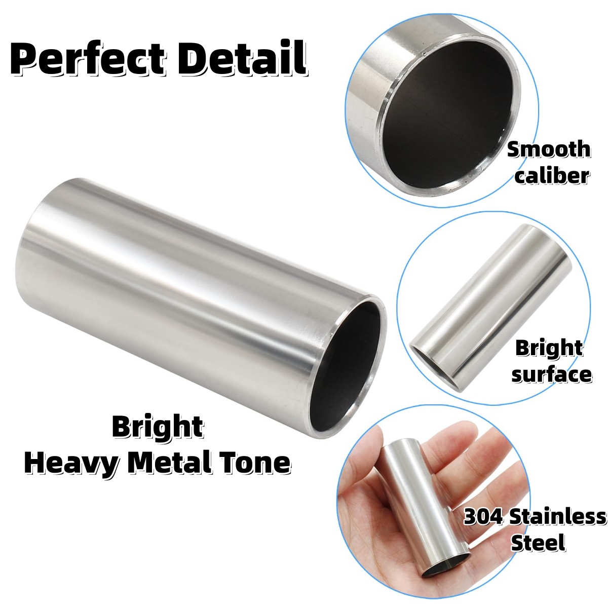 Miwayer Guitar Slider 60mm Hig - Guitar Slide Tube 评论和价格