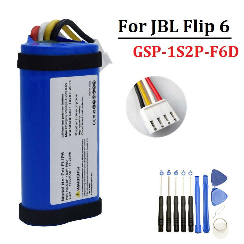 4800mAh Battery For JBL Flip 6 - Jbl Speaker Flip 6 评论和价格